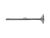 DT Spare Parts 4.68935 Einlassventil, D1: 6 mm, D2: 28,5 mm, L: 108,9 mm, ?: 45 ° passend für Mercedes-Benz