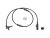 DT Spare Parts 4.68972 ABS Sensor, vorne, L: 890 mm passend für Multimarken