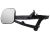 DT Spare Parts 4.69069 Frontspiegel, mit Abdeckung, R: 250 mm, W: 220 mm, H: 220 mm passend für Mercedes-Benz