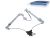 DT Spare Parts 4.69914 Fensterheber, links, mit Motor passend für Mercedes-Benz