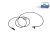 DT Spare Parts 4.70149 ABS Sensor, hinten, links passend für Mercedes-Benz