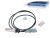 DT Spare Parts 4.70166 ABS Sensor, rechts, L: 1300 mm passend für Mercedes-Benz