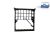 DT Spare Parts 4.70612 Rahmen, Frontgrill passend für Mercedes-Benz