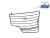 DT Spare Parts 4.71434 Schutzgitter, Hauptscheinwerfer, links passend für Mercedes-Benz
