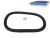 DT Spare Parts 4.80081 Dichtrahmen, Seitenfenster, kurze Kabine passend für Mercedes-Benz