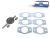 DT Spare Parts 4.90063 Drosselklappensatz, L: 164 mm, W: 77 mm, H: 22 mm passend für Mercedes-Benz