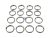DT Spare Parts 4.90240 Satz, Ventilsitzringe passend für Mercedes-Benz
