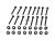 DT Spare Parts 4.90350 Befestigungssatz, Abgaskrümmer, M10 x 1,5, SW: 16, L: 70 mm passend für Mercedes-Benz