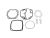 DT Spare Parts 4.90603 Reparatursatz, Kompressor passend für Mercedes-Benz