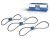 DT Spare Parts 4.90718 Keilriemensatz, L1: 1100 mm, L2: 1750 mm, W: 13 mm, AVX13X1100/1750, 3 belts passend für Mercedes-Benz