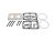 DT Spare Parts 4.90862 Reparatursatz, Kompressor passend für Mercedes-Benz