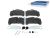 DT Spare Parts 4.90935 Scheibenbremsbelagsatz, mit Zubehörsatz, W: 210 mm, S: 30 mm, H: 108 mm passend für Multimarken