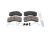 DT Spare Parts 4.90936 Scheibenbremsbelagsatz, W: 245 mm, S: 35 mm, H: 114 mm passend für Mercedes-Benz