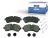DT Spare Parts 4.90939 Scheibenbremsbelagsatz, W: 169,2 mm, S: 20,3 mm, H: 73,5 mm passend für Multimarken