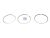 DT Spare Parts 4.90970 Kolbenringsatz, D: 130 mm passend für Mercedes-Benz