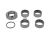 DT Spare Parts 4.91118 Achsschenkelbolzensatz, d: 55 mm, D: 86 mm, H: 26 mm passend für Mercedes-Benz