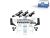 DT Spare Parts 4.91195 Montagesatz, Sonnenblende passend für Mercedes-Benz