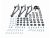 DT Spare Parts 4.91197 Montagesatz, Sonnenblende passend für Mercedes-Benz
