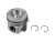 DT Spare Parts 4.91272 Kolben, komplett mit Ringen, D: 83 mm, L: 75,5 mm passend für Mercedes-Benz