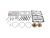 DT Spare Parts 4.91661 Reparatursatz, Kompressor passend für Mercedes-Benz