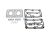DT Spare Parts 4.91700 Reparatursatz, Kompressor passend für Mercedes-Benz
