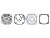 DT Spare Parts 4.91798 Reparatursatz, Kompressor passend für Mercedes-Benz