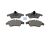 DT Spare Parts 4.91903 Scheibenbremsbelagsatz, W: 156,3 mm, S: 20 mm, H: 64,2 mm passend für Multimarken