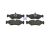 DT Spare Parts 4.91904 Scheibenbremsbelagsatz, alte Ausführung, W: 141,4 mm, S: 16,3 mm, H: 46,5 mm passend für Multimarken