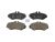 DT Spare Parts 4.91905 Scheibenbremsbelagsatz, W: 125,8 mm, S: 17,8 mm, H: 62 mm passend für Multimarken