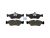 DT Spare Parts 4.91906 Scheibenbremsbelagsatz, W: 156,3 mm, S: 18,5 mm, H: 54,8 mm passend für Multimarken