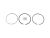 DT Spare Parts 4.92036 Kolbenringsatz, D: 83 mm passend für Mercedes-Benz