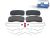 DT Spare Parts 4.92243 Scheibenbremsbelagsatz, W: 220,5 mm, S: 30 mm, H: 99,3 mm passend für Mercedes-Benz
