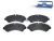 DT Spare Parts 4.92246 Scheibenbremsbelagsatz passend für Mercedes-Benz
