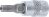 Bit-Einsatz | Antrieb Innenvierkant 6,3 mm (1/4