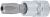 Bit-Einsatz | Antrieb Innenvierkant 6,3 mm (1/4