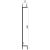 Alu 25er Steck, 200er Mittelteil m. Planenmulde, pressblank 535621066 Suer
