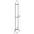 Alu 25er Steck, 200er Unterteil m. Fahne, pressblank 535621120 Suer
