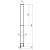 Alu 25er einteilig, 300er Bordwand m. Fahne, pressblank 535621301 Suer