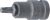 Kraft-Bit-Einsatz | Länge 55 mm | Antrieb Innenvierkant 12,5 mm (1/2