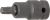 Kraft-Bit-Einsatz | Länge 55 mm | Antrieb Innenvierkant 12,5 mm (1/2