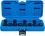Kraft-Bit-Einsatz-Satz | Antrieb Innenvierkant 12,5 mm (1/2