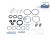 DT Spare Parts 5.00108 Reparatursatz, Schaltzylinder passend für Multimarken