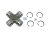 DT Spare Parts 5.14004 Zapfenkreuz, D: 52 mm, L: 148 mm passend für DAF
