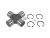 DT Spare Parts 5.14041 Zapfenkreuz, nicht wartungsfrei, D: 57 mm, L: 172 mm passend für Multimarken