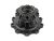DT Spare Parts 5.20169 Radnabe, ohne Lager, d1: 119,7 mm, d2: 124,7 mm, D: 383 mm, 10 bores, b: 25 mm, P: 335 mm, H: 134 mm passend für DAF