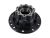DT Spare Parts 5.30176 Radnabe, mit Lager, d1: 145 mm, d2: 150 mm, D: 380 mm, 10 bores, b: 25 mm, H: 213 mm passend für DAF