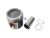 DT Spare Parts 5.40241 Kolben, komplett mit Ringen, D: 130 mm, L: 126 mm passend für DAF