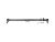 DT Spare Parts 5.55255 Lenkstange, D: 32 mm, C: 30 mm, L: 1015 mm passend für DAF