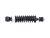 DT Spare Parts 5.65004 Kabinenstoßdämpfer, D: 41,3 mm, b: 25 mm, M14 x 1,5, Lmin: 280 mm, Lmax: 340 mm passend für DAF