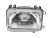 DT Spare Parts 5.81180 Hauptscheinwerfer, links, ohne Glühlampen passend für DAF